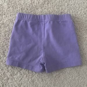 Hanna Andersson Somersault Tumble Shorts Light Purple Lavendar Girls Sz 4/5